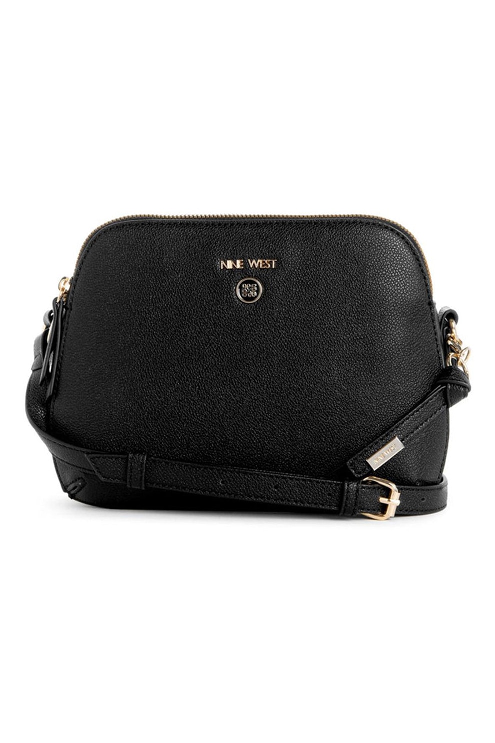 NINE WEST, Geanta crossbody din piele ecologica Elena, Negru