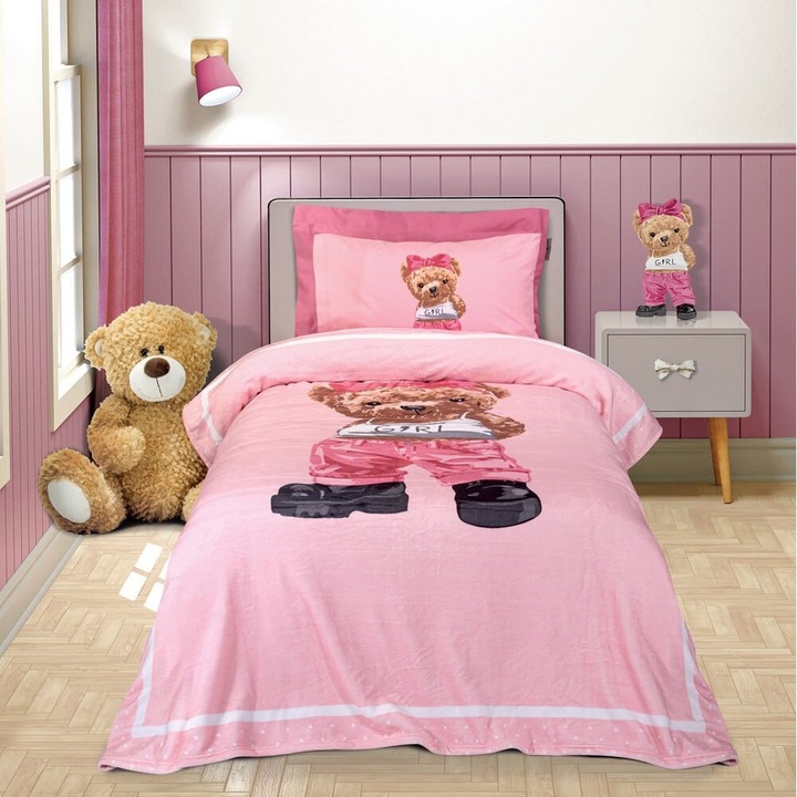 Patura pentru copii, Greenwich Polo Club, Poliester, 160x220cm