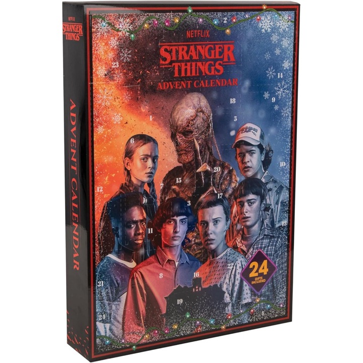 Naptár Cinereplicas, Stranger Things, 2024