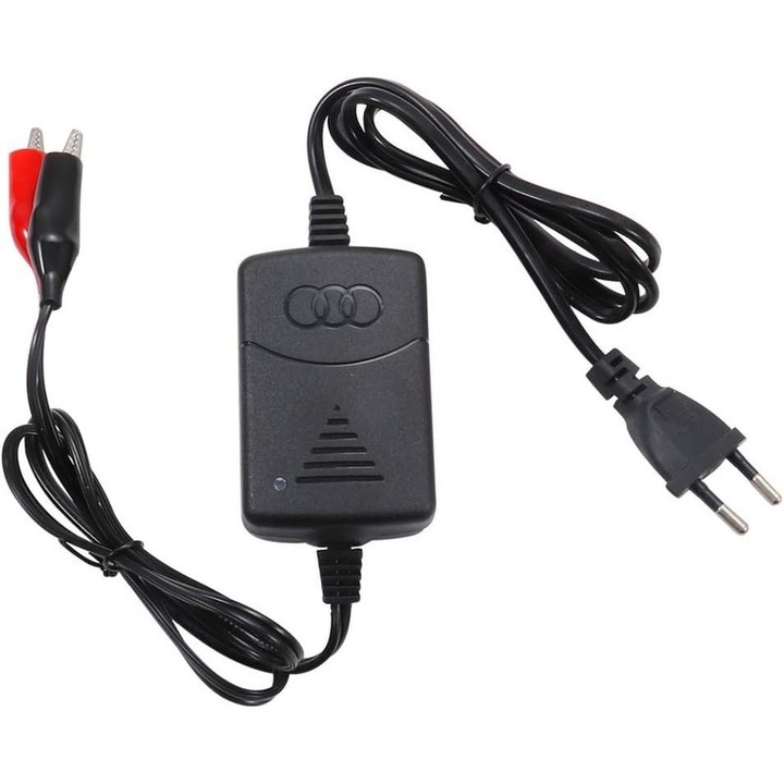 Redresor auto Basesailor pentru baterii cu plumb-acid 12V, functie de pornire usoara, negru