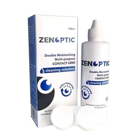 Solutie De Curatare Si Intretinere Lentile De Contact Zenoptic Double Moisturizing 120 Ml Emag Ro