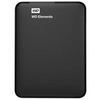 Hard disk extern, WD, Elements Portable, 2.5'', 1TB, USB3, Negru