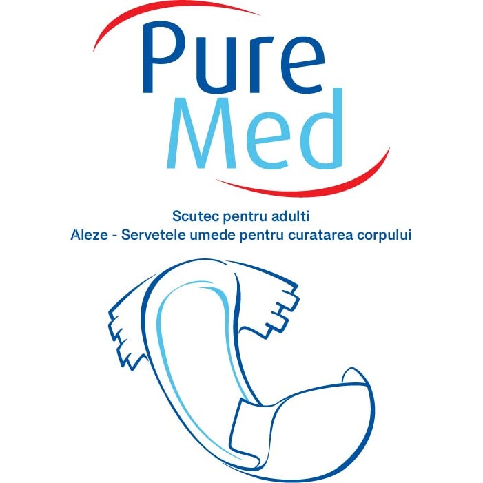 Aleze / Protectii pentru pat PURE MED ECO 60x90 cm, 10 bucati - eMAG.ro