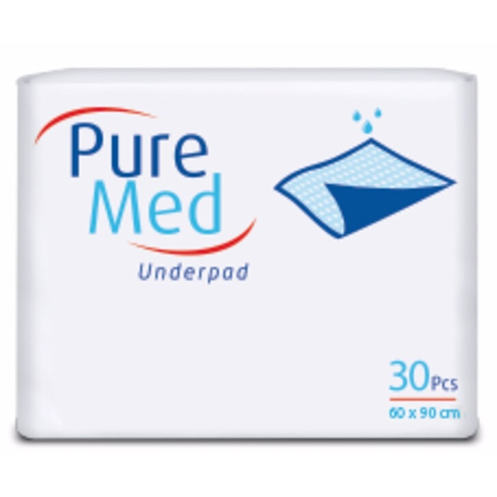 Aleze / Protectii pentru pat PURE MED 60x90 cm, 30 bucati