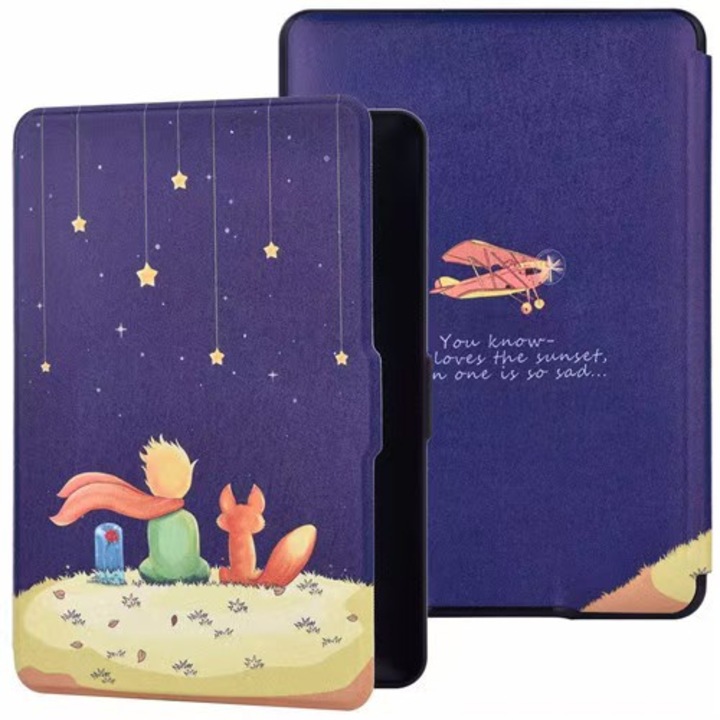 Калъф за Kindle Paperwhite 12th Generation 7 Inch/Kindle Paperwhite Signature Edition 2024, лилав