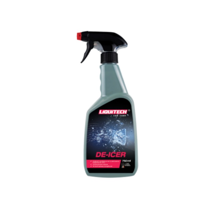 Solutie dezghet parbrizul Liquitech De-Icer, 750ml