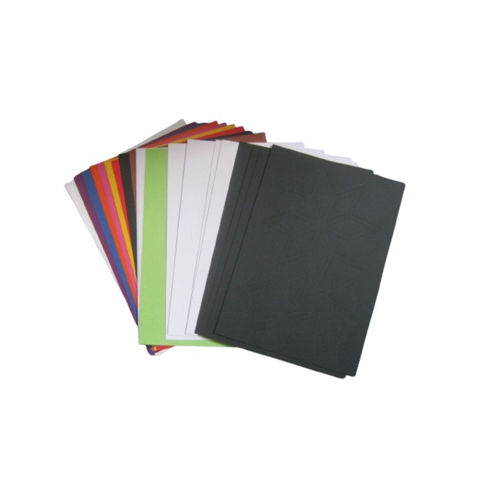 Set 38 piese, 30 coli de hartie, 8 cartoane cu matrite articole craft Crelando, tematica Craciun, 24 x 33 cm, multicolor