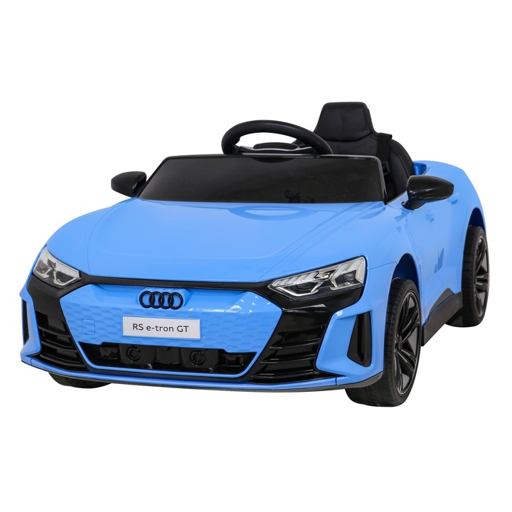 Elektromos gyerekautó AUDI RS TRON GT BLUE, távirányítóval, EVA kerekekkel, MP3 LED