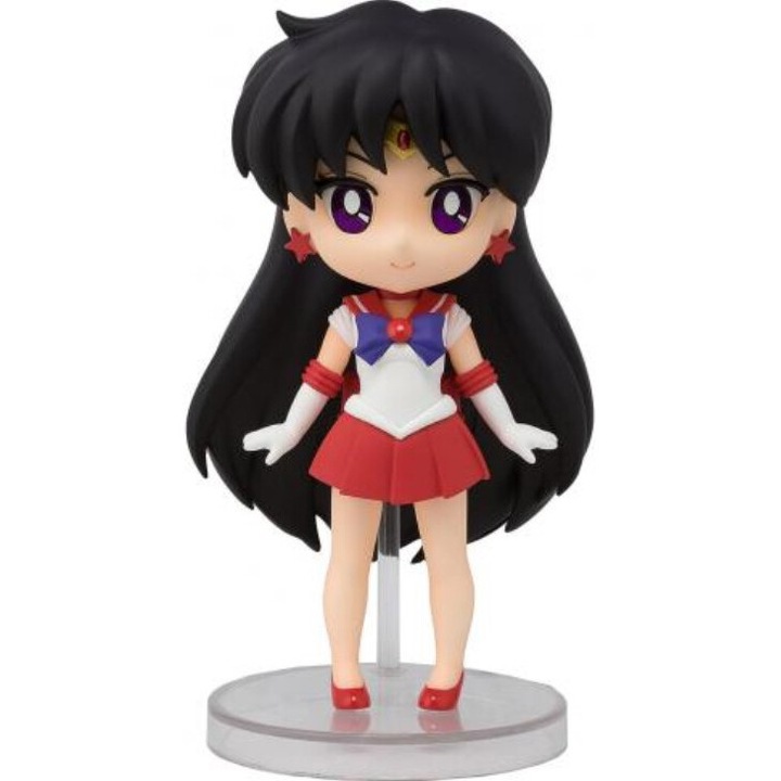 Figurina - Figuarts Mini - Sailor Moon - Sailor Mars, Multicolor, 9 cm