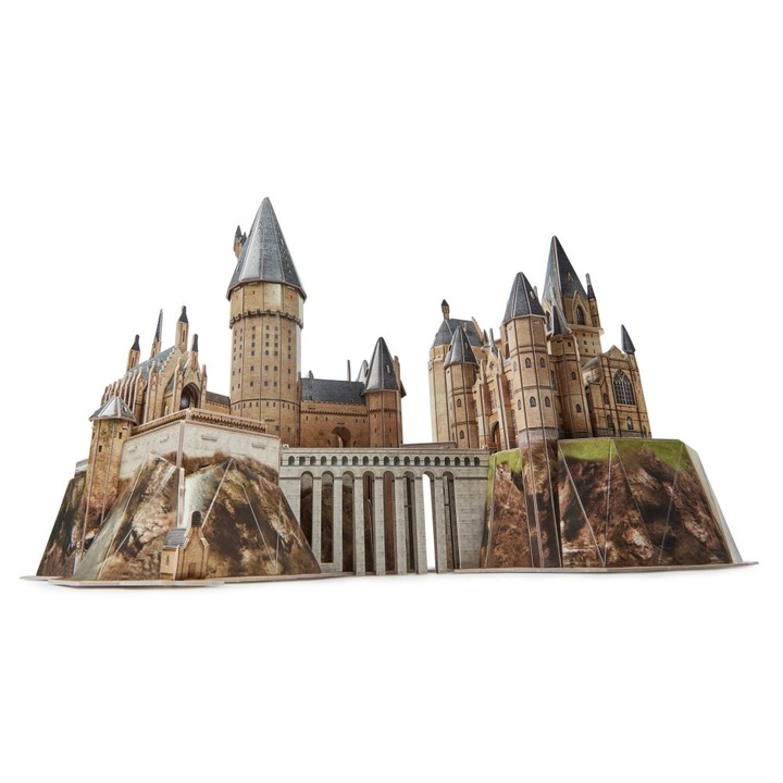 Пъзел Spin Master Harry Potter 4D Build - Замъкът Хогуортс, 3D модел