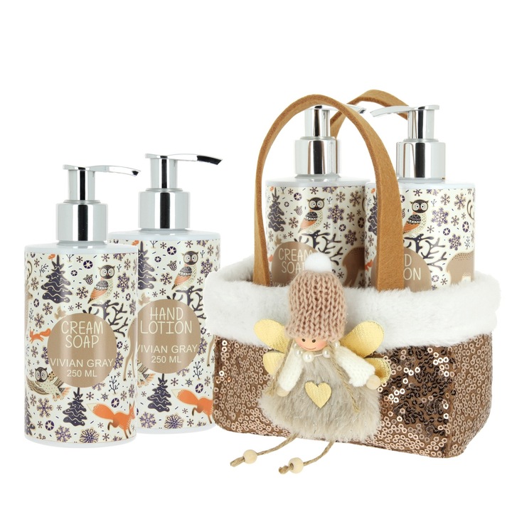 Комплект кремообразен течен сапун Vivian Grey Bronze Fairy 250 ml + Хидратиращ крем 250 ml