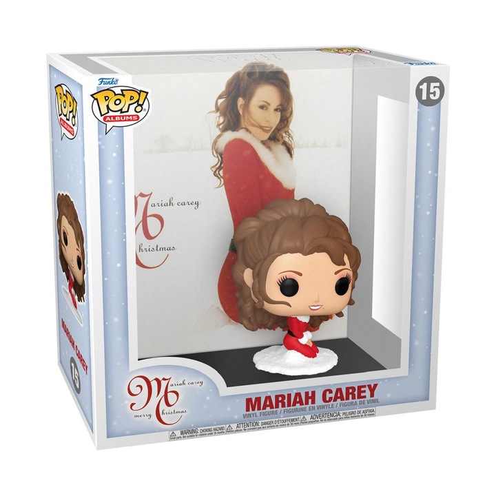 Figurina Funko Pop! Albums: Mariah Carey Merry Christmas, model #15, vinil