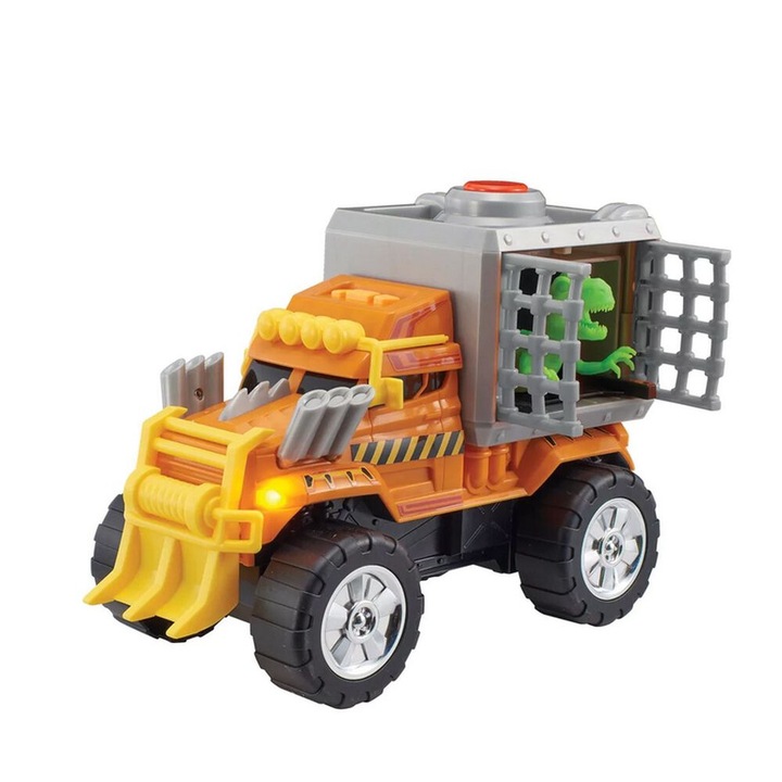 Masinuta, Teamsterz, Monster Moverz, Dino Rescue, cu lumini si sunete