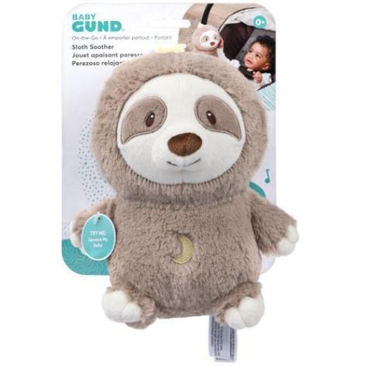 Jucarie de plus, Spin Master, On-The-Go, model Sloth Soother, 6066057