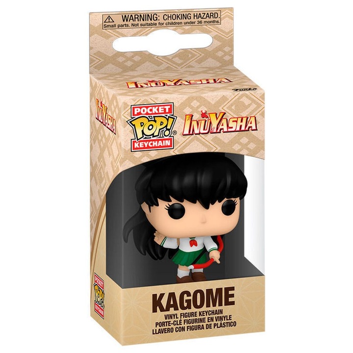 Inuyasha Kagome kulcstartó, FunKo, vinil, többszínű