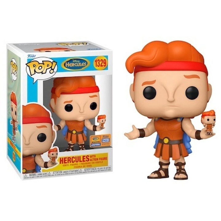 Hercules POP! Disney Vinyl Figura ercules w/ Akciófigura 9 cm