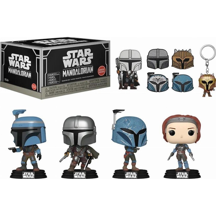 Фигурка Funko Star Wars The Mandalorian - Mystery Collection Box Set 2023, за момчета, 5 години