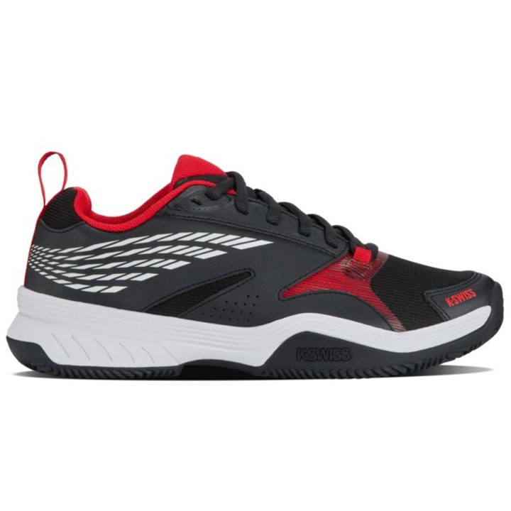Маратонки за тенис K-Swiss Speedex HB черни/червени, Многоцветен