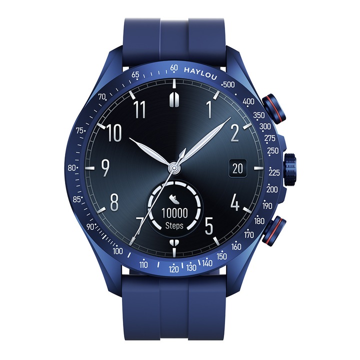 Smartwatch Haylou Solar Pro, Amoled 1 "43", albastru