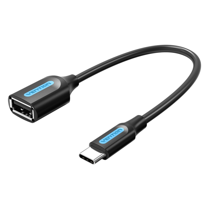 OTG USB C към USB адаптер, VENTION, съвместим с много устройства, 0,15 м