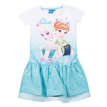 Rochie fete tulle Disney Frozen bleu 10 ani Rochie fete tulle Disney Frozen bleu 10 ani