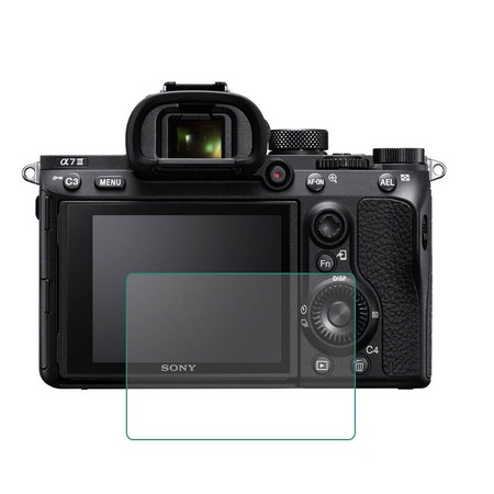 IDaPro Screen Protector For Sony Alpha A6700 A7C II 7C II A7CII / ZV-E1 6700 ZVE1 & Hand Lanyard [3 1 Pack] Tempered Glass Easy Installation: Screen Protectors