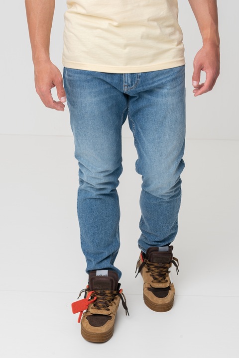 Tommy Jeans, Austin slim & tapered fit farmernadrág, Sötétkék, W36-L32