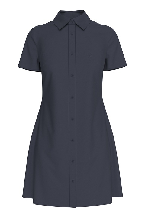 CALVIN KLEIN JEANS, Bővülő fazonú ingruha, Szénszürke, S