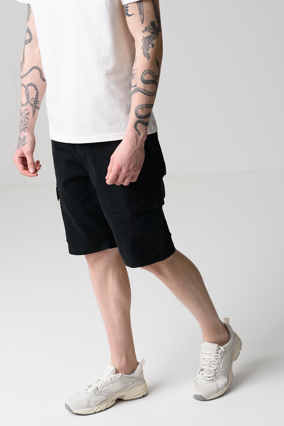 Tommy Jeans, Blugi scurti uni, Negru, 31