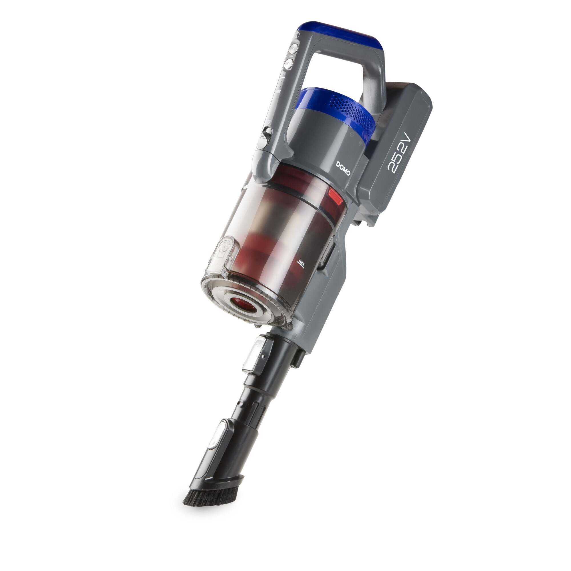 Aspirator vertical 2 in 1 Domo DO1103SV, 0.6L, 25.2V, 45 minute