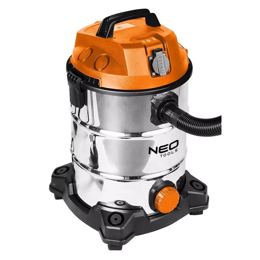 Aspirator industrial, 1400W, 30L, absortie umeda/uscata, Neo