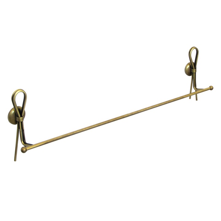 Suport prosop, Maison Mex ELEGANT, L.60 l.8 H.18 cm, bronz