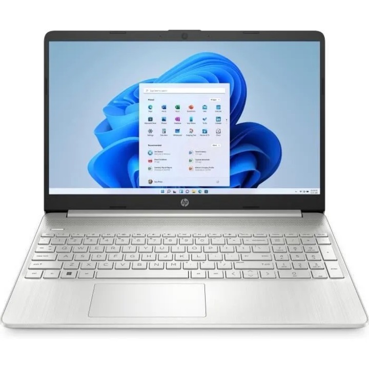 HP 15s FQ5035NF laptop, Intel® Core™ i5-1235U processzor, 15 "6" FHD, 16 GB RAM, 1 TB SSD, Windows 11 Home, ezüst