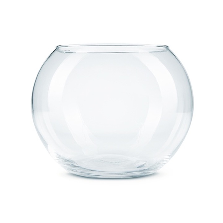 Bol decorativ din sticla, 20 X 16.5 cm