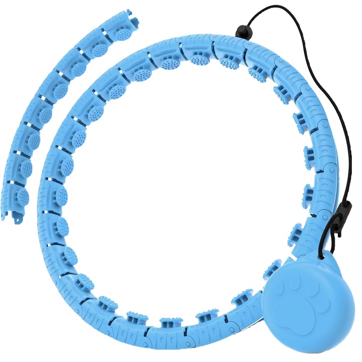 Gyakorló karika 32 linkkel, fitnesz kiegészítők, felnőtteknek, kék színű, 66 hüvelykes