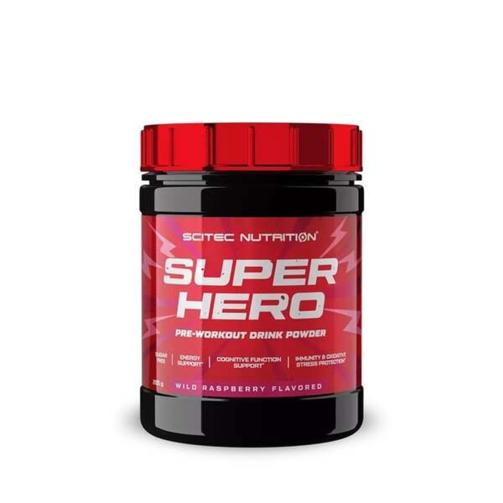 Supliment Alimentar, Scitec, Superhero, Zmeura, 285 g