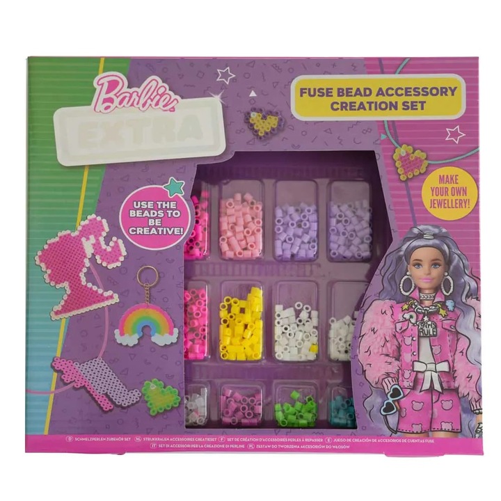 Set margele de calcat Barbie 99-0107