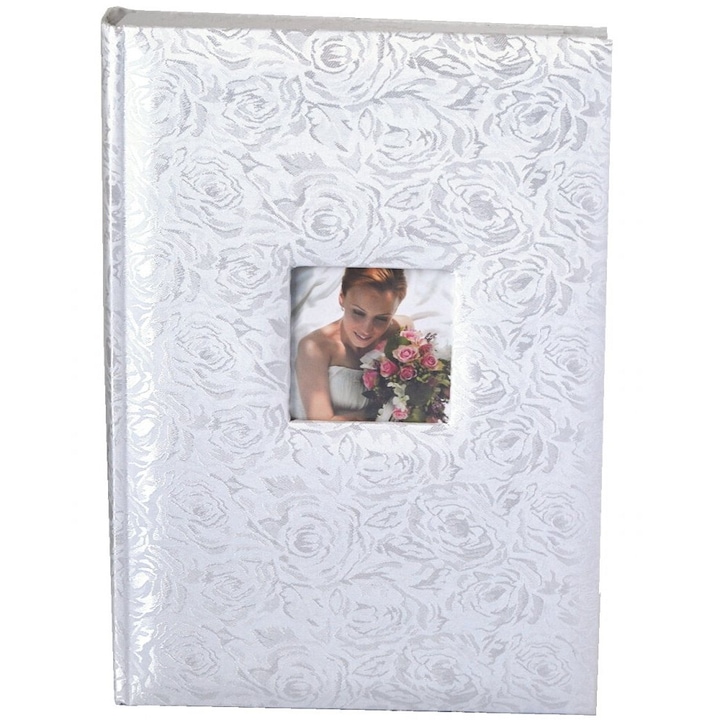 Album foto, TRADAG, 300 fotografii, 10x15, alb, 23.5x33cm