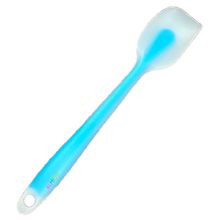 Spatula flexibila Almido, 21 cm, Blue Albastru deschis