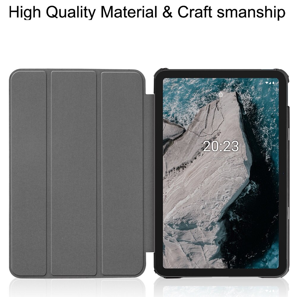 Husa pentru tableta, Smartphosis, Pentru Nokia T20, Negru