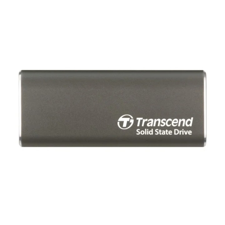 SSD, Transcent, 2 TB, USB portabil, 10 Gbps, Gri