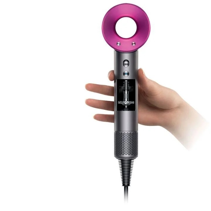 Uscator de par ultra puternic, At Performance, Ioni Negativi, Aer rece/ cald, 3 Trepte de viteza, 4 Trepte de temperatura, 5 Capete diferite, Roz