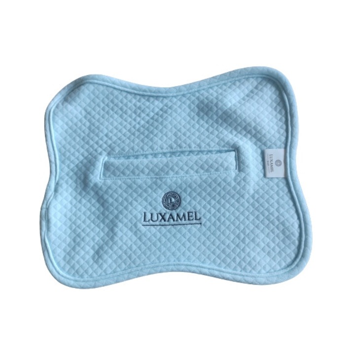 Ортопедична калъфка за възглавница Luxamel, 20х25см, Син