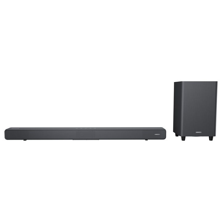 Soundbar Horizon Acustico HAV-S5950W, 2,1 csatornás, Dolby Atmos, 160 W, titánszürke