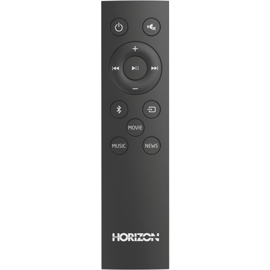 Soundbar HORIZON Acustico HAV-S3130, 2.1CH, 150W, Subwoofer Built-In, Titanium Grey