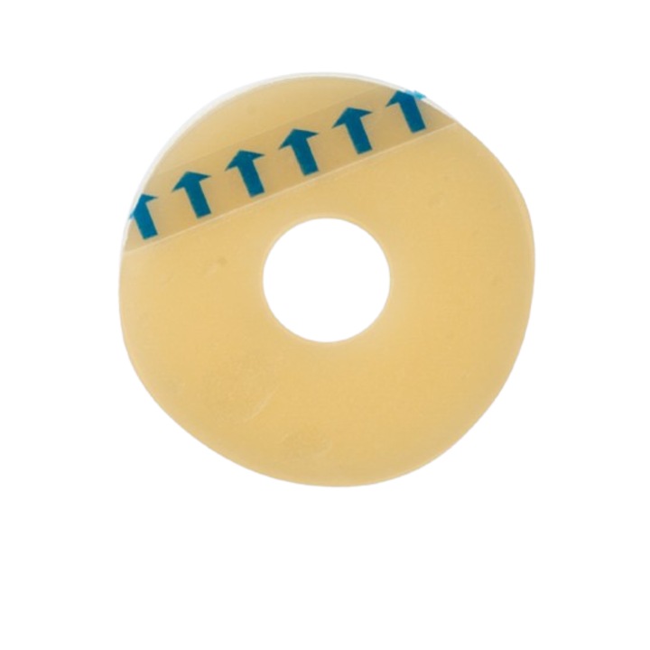 Inel hidrocoloid ZenSetiv pentru colostomie/ileostomie, 50mm diam./2,5mm grosime, set din doua bucati