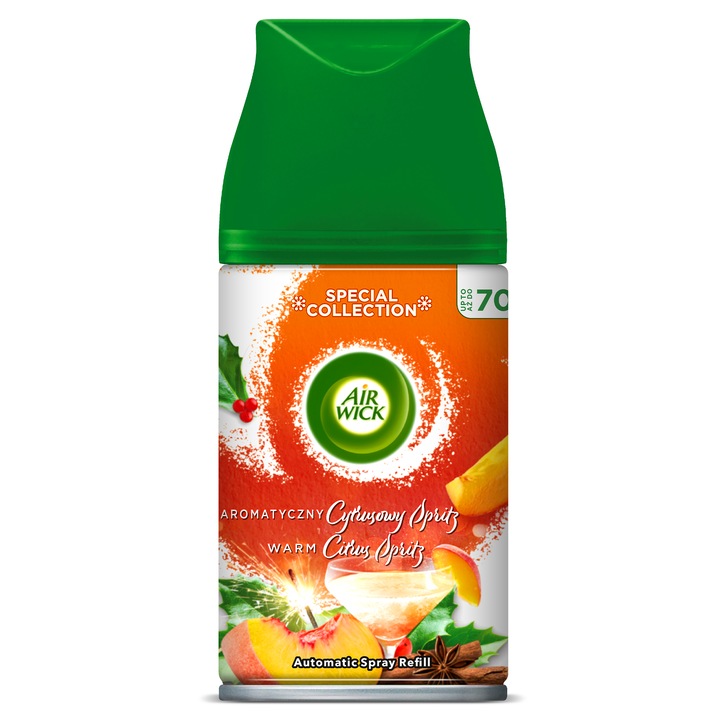Резерва Air Wick, Fruity Spritz, Автоматичен освежител за стая, 250 мл