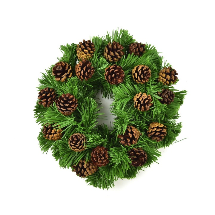 Coronita cu conuri de pin Blatka Ø20 cm