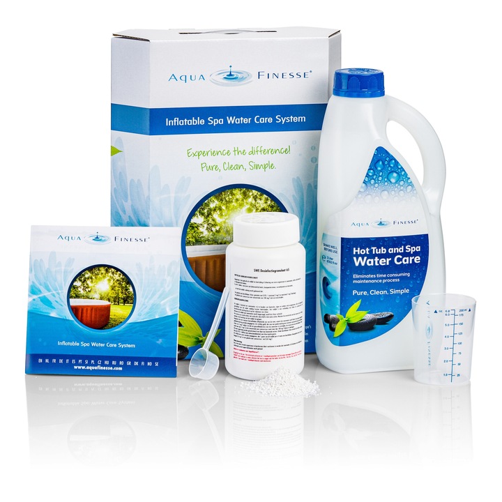 Set complet intretinere apa piscina gonflabila – AquaFinesse
