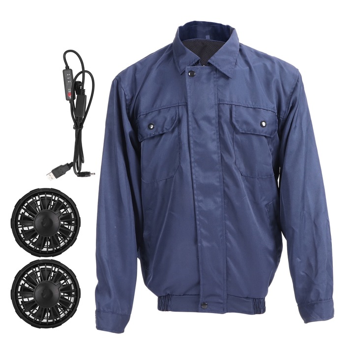 Климатизирана риза, Mmgoqqt, мъжка, ветрило, размер M, 67x114см